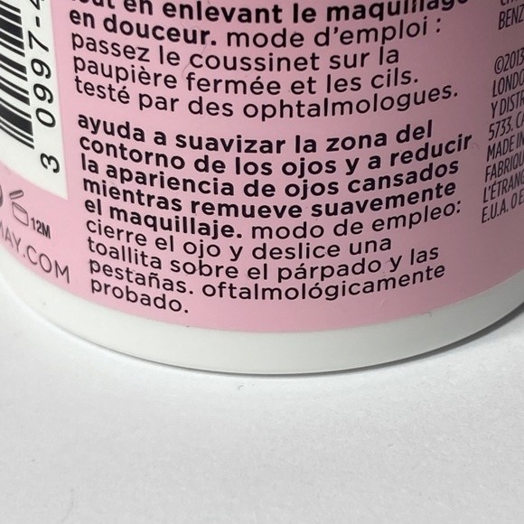 Almay Soothing & De-Puffing Gentle Eye Makeup Remover Pads 14 Tubs DISCONTINUED - Picture 8 of 15